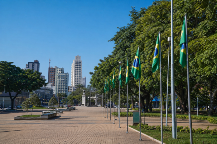 Semana da Pátria de Arapongas começa terça com hasteamento de bandeiras