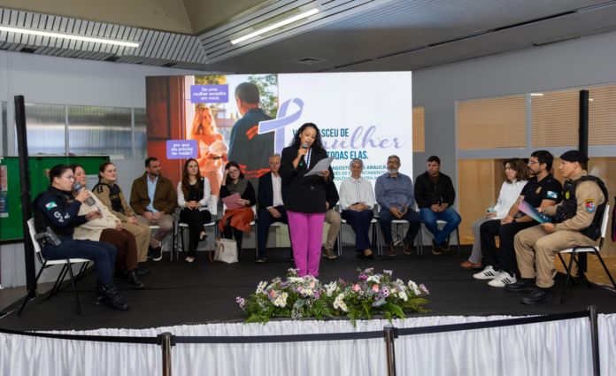 Araucária fecha Agosto Lilás com balanço de palestras e plano permanente contra violência