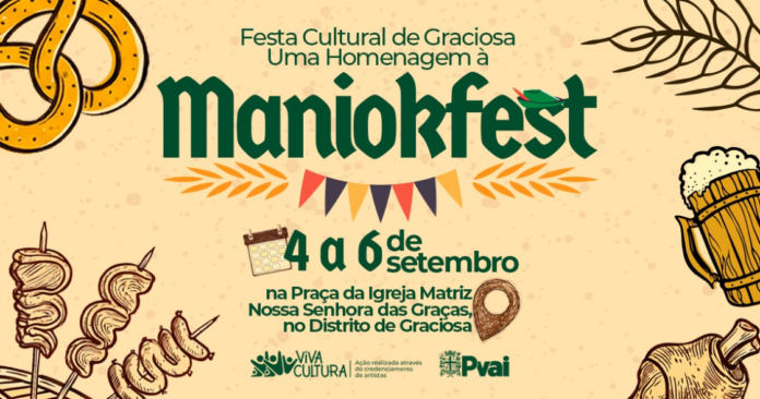 Festa Cultural de Graciosa celebra tradições com música e gastronomia de 4 a 6 de setembro
