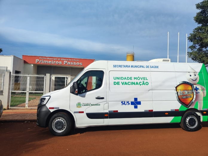 Campo Mourão leva vacinação para escolas em setembro e outubro