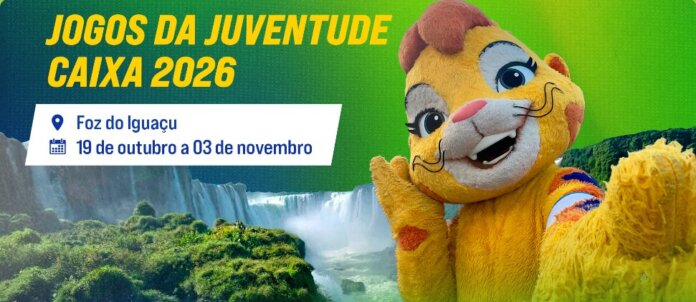 Foz do Iguaçu recebe 5 mil atletas em outubro para Jogos da Juventude