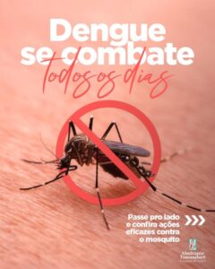Dengue continua na cidade; Prefeitura alerta para limpeza de terrenos em Almirante Tamandareé