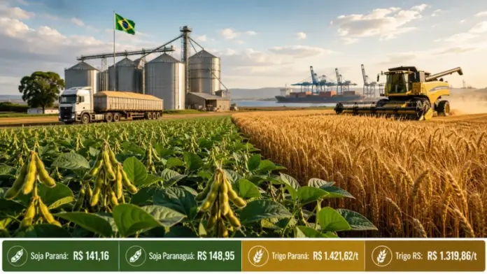 Soja abre semana em alta e chega a R$ 148,95 em Paranaguá