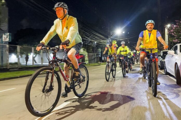Pedalada de 27 km marca Dia do Ciclista em Araucária no domingo