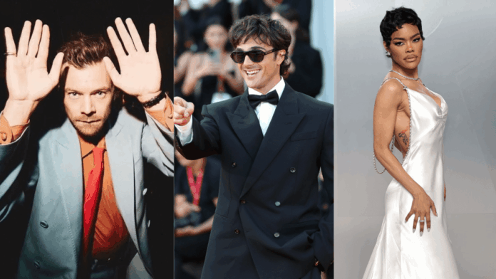 Harry Styles, Jacob Elordi e mais 8 celebridades entram na lista dos mais bem-vestidos de 2026