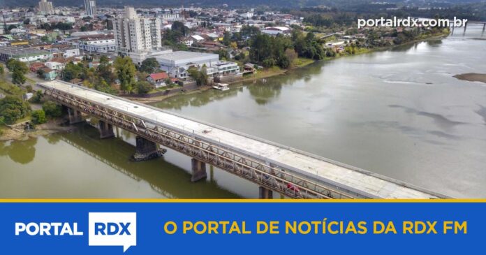 Mulher é resgatada após situação de risco na Ponte Transbrasiliana em União da Vitória