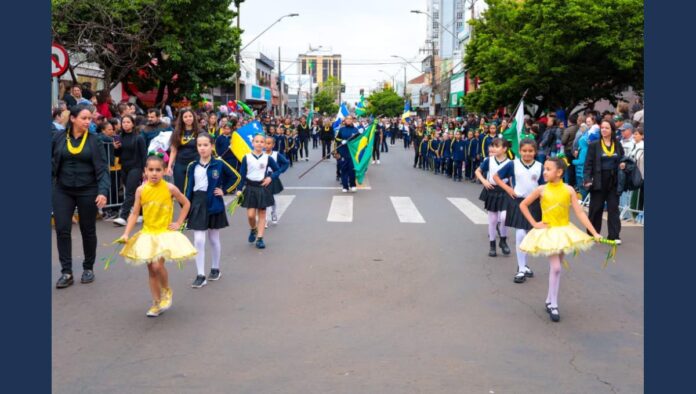 Prefeitura abre inscrições para desfile de 7 de Setembro