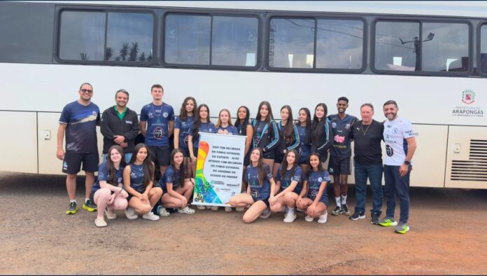 Voleibol Sub-16 de Arapongas sobe à Série B após 3º lugar em Irati