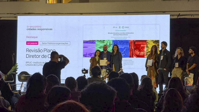 Ferramenta de participação do Plano Diretor de Curitiba vence prêmio nacional