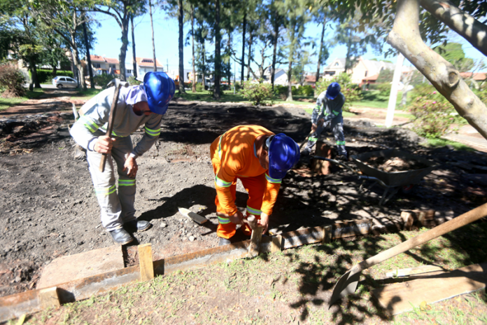 Praça Menonitas no Boqueirão recebe R$ 2,4 milhões em obras
