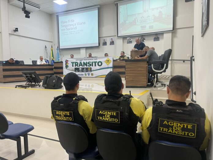 Semana do Trânsito começa em Sarandi com blitz educativa e campanha contra excesso de velocidade