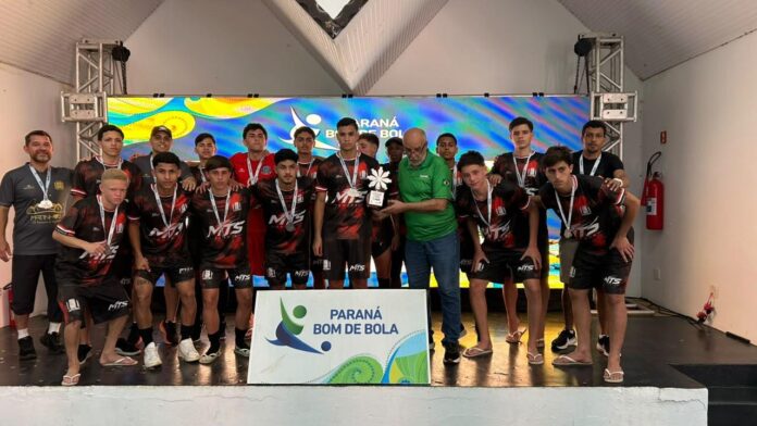 Matinhos é vice-campeão estadual do Paraná Bom de Bola Sub-20