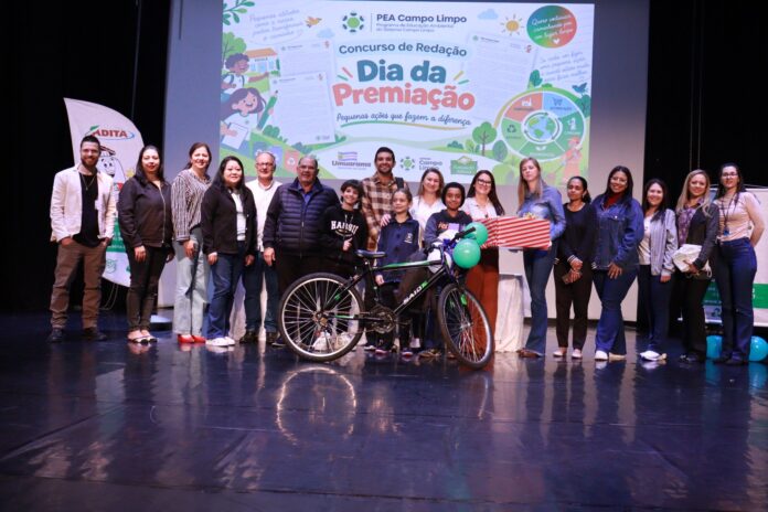 Concurso de redação ambiental premia 1.270 alunos de Umuarama