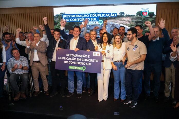 Contorno Sul de Maringá ganha duplicação com R$ 450 milhões