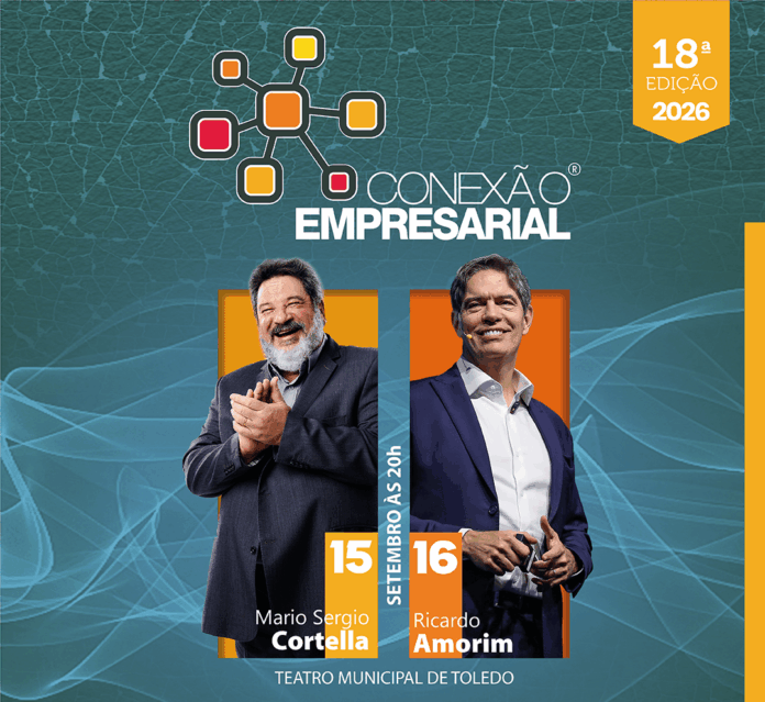 Conexão Empresarial começa terça em Toledo com Mario Sergio Cortella