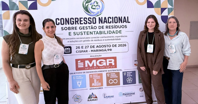 Paranavaí apresenta projetos de sustentabilidade em congresso nacional sobre resíduos