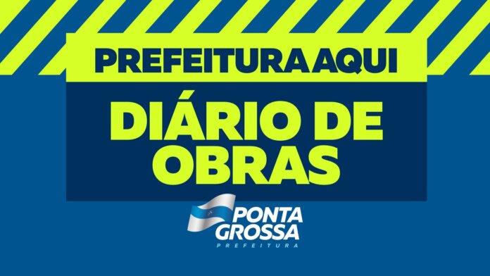 Ponta Grossa tem 12 frentes de obras nesta semana