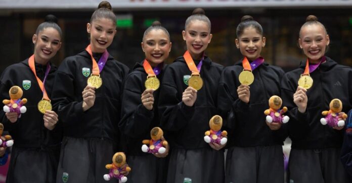 Ginástica rítmica: Londrina leva ouro em Sul-Americano e mais duas atletas em seletiva