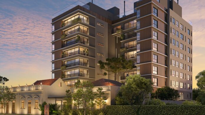 Residencial de alto padrão começa a ser construído no Batel, entrega prevista para outubro de 2028