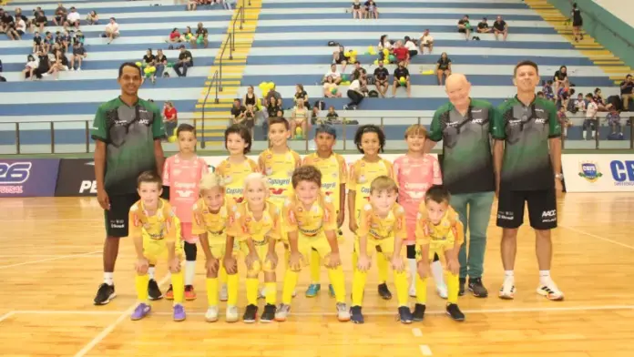 Marechal Cândido Rondon sedia final do Paranaense sub-8 de futsal neste fim de semana