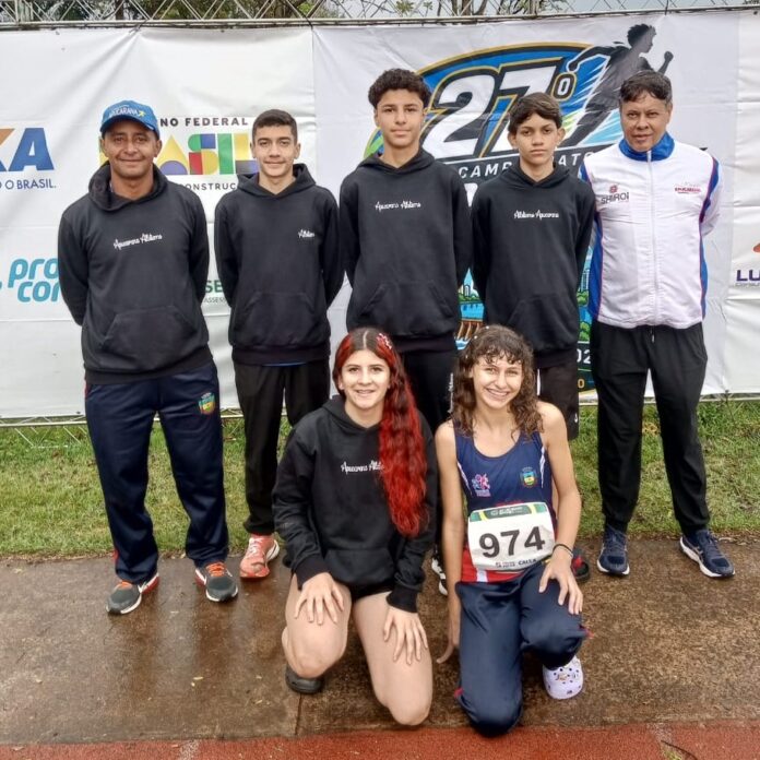 Cinco atletas de Apucarana disputam Jogos Escolares Brasileiros em Brasília