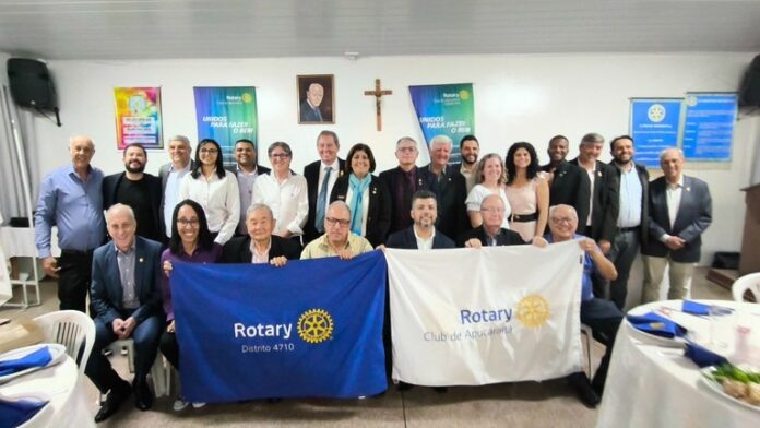 Rotary Club de Apucarana recebe título de utilidade pública após 80 anos de voluntariado