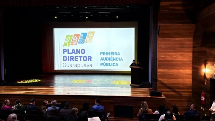 Guarapuava apresenta propostas do Plano Diretor em audiência pública, comunidade pode enviar ideias