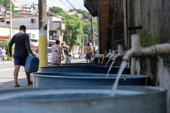 Cambé fica sem água em 8 bairros