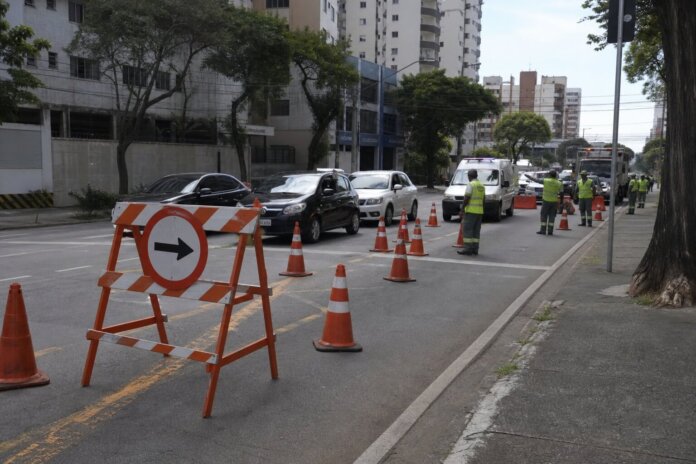 Avenida República Argentina tem bloqueios até dezembro para obras do Novo Inter 2