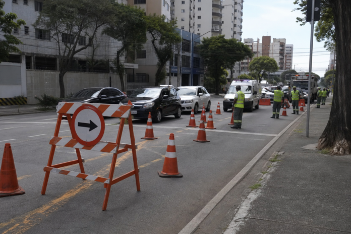 Avenida República Argentina tem bloqueios até dezembro para obras do Novo Inter 2