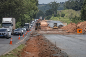 BR-163 recebe obras em 4 etapas até 2032, duplicação e vias marginais ampliam segurança