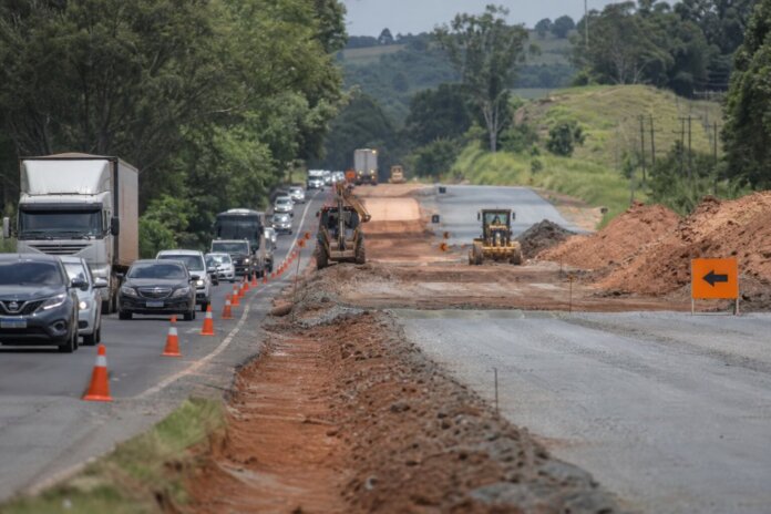 BR-163 recebe obras em 4 etapas até 2032, duplicação e vias marginais ampliam segurança