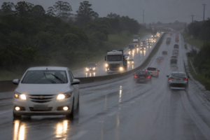 BR-277 tem fluxo tranquilo no domingo, movimento intenso volta segunda