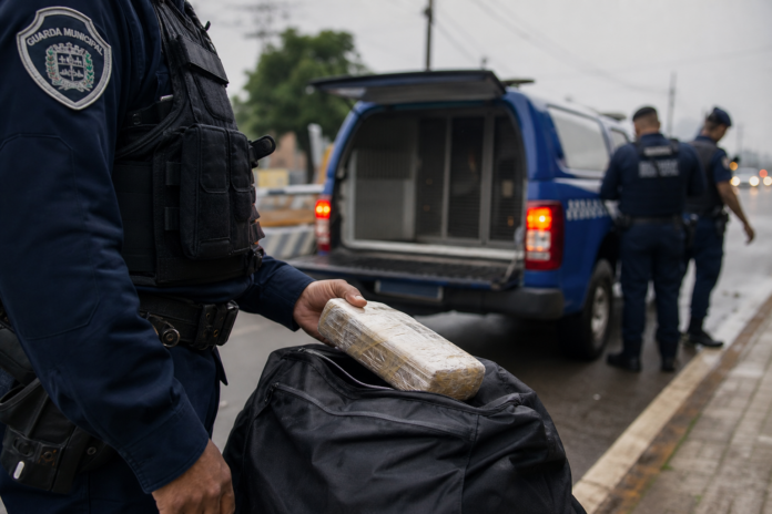 Guarda Municipal apreende 398 quilos de maconha após perseguição em Guaíra