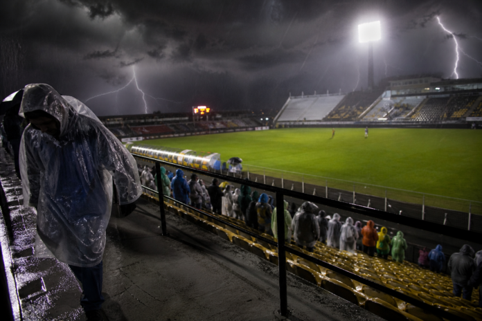 Atletiba sexta terá chuva e trovoadas