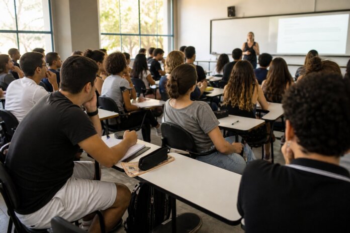 Delegacia da Mulher leva palestra sobre violência ao Senac Umuarama