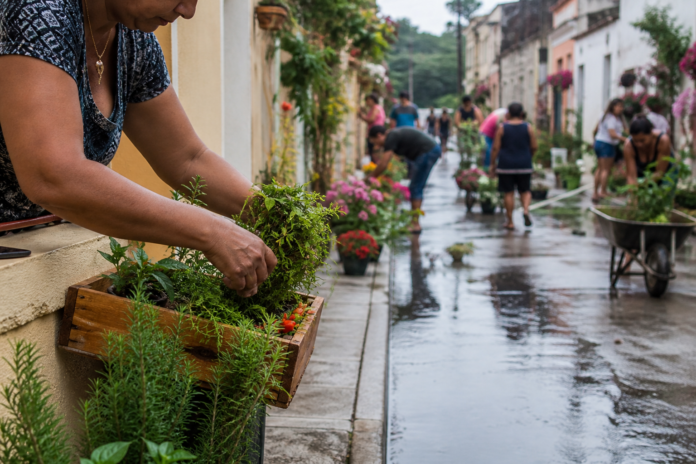 Festival dos Pátios convida Neoville a plantar flores e criar jardins para celebrar primavera