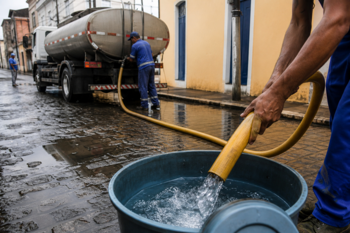 Sanepar mobiliza força-tarefa para restabelecer água em cidades atingidas por chuvas