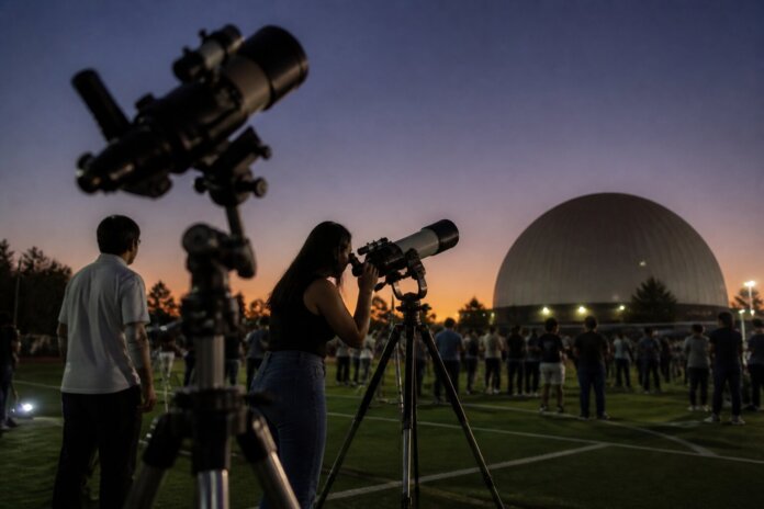 Polo Astronômico de Campo Mourão abre observação do céu nesta quarta com planetário