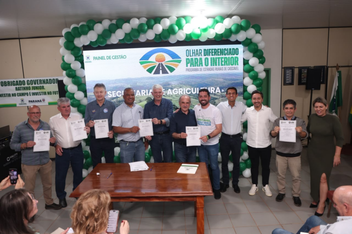 Cascavel autoriza pavimentação de 104 km em estradas rurais