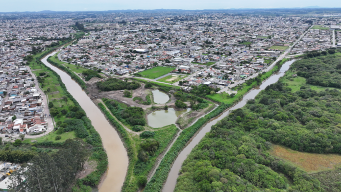 Pinhais constrói parque esponja no Weissópolis com área de 72 mil m²