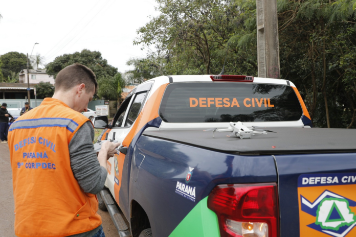 Cascavel mapeia 77 áreas de risco com drones, Defesa Civil atualiza pontos de atenção