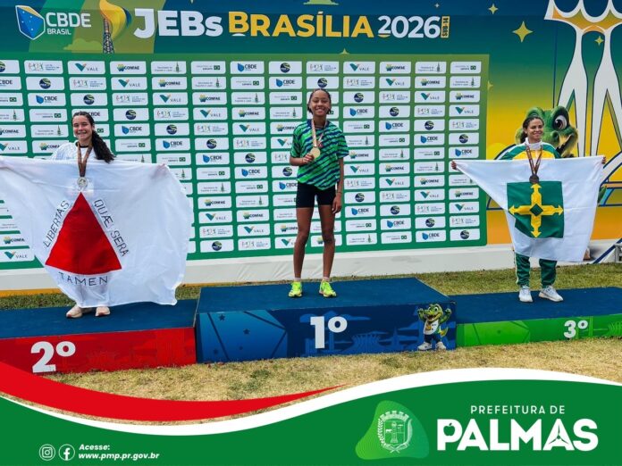 Atletas de Palmas brilham nos Jogos Escolares Brasileiros, Brenda disputa mundial no Equador
