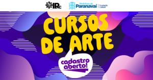 Paranavaí abre inscrições para 13 cursos gratuitos de arte; prazo é até 15 de setembro