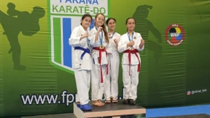 Ibiporã leva 11 medalhas no Campeonato Paranaense de Karatê em Pato Branco