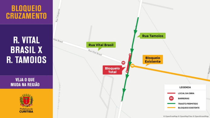 Rua da Vila Izabel fecha parcialmente para obras do Novo Inter 2, via volta ao normal em até dois dias