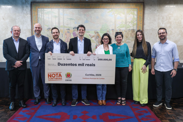 Nota Curitibana distribui R$ 490 mil em prêmios, vendedora ganha R$ 200 mil