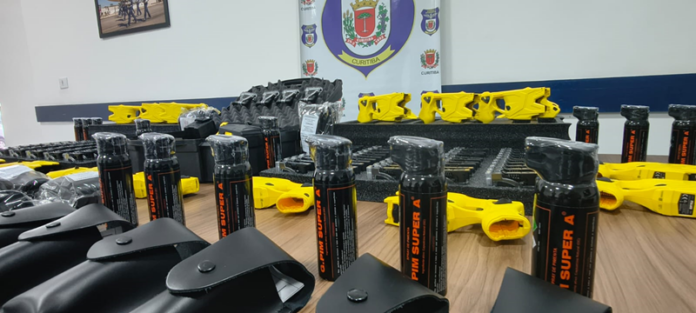 Guarda Municipal de Curitiba recebe 1.700 equipamentos de segurança, distribuição começa na próxima semana
