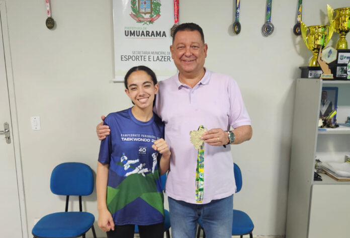 Umuaramense conquista ouro no Brazil Open de Tae Kwon Do em Londrina
