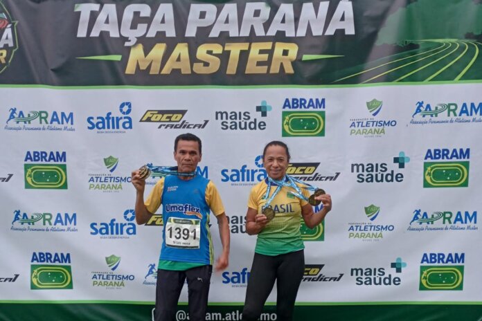 Umuarama conquista cinco medalhas na Taça Paraná Master de Atletismo em Londrina